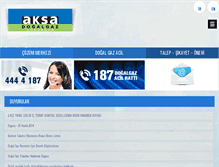 Tablet Screenshot of aksagaz.com.tr